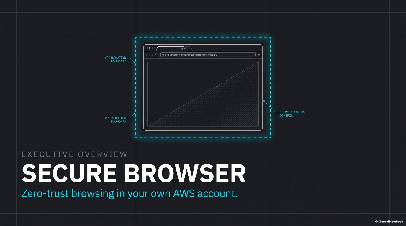 zero-trust browsing in your own AWS account